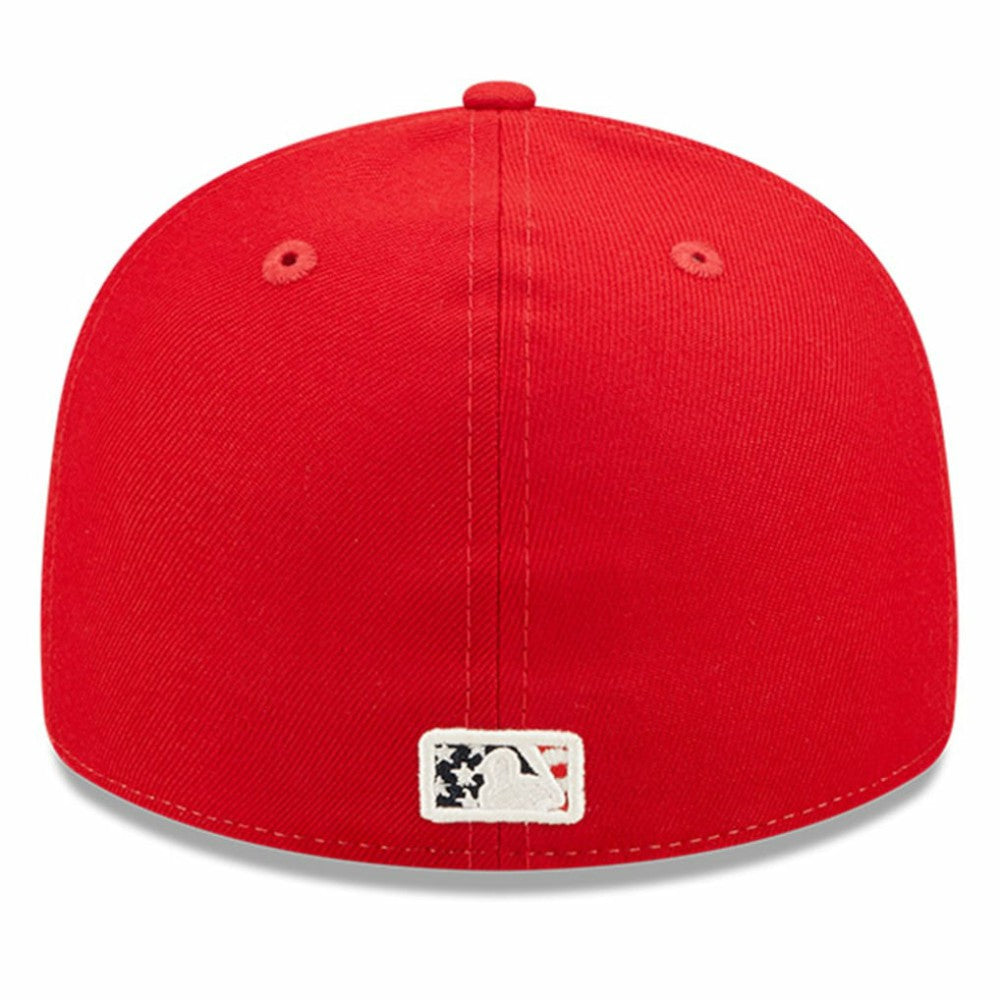Athletics New Era 2022 4th of July Low Profile 59FIFTY Fitted Hat - Red Hats