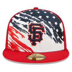 San Francisco Giants New Era 2022 4th of July On-Field 59FIFTY Fitted Hat - Red Hats