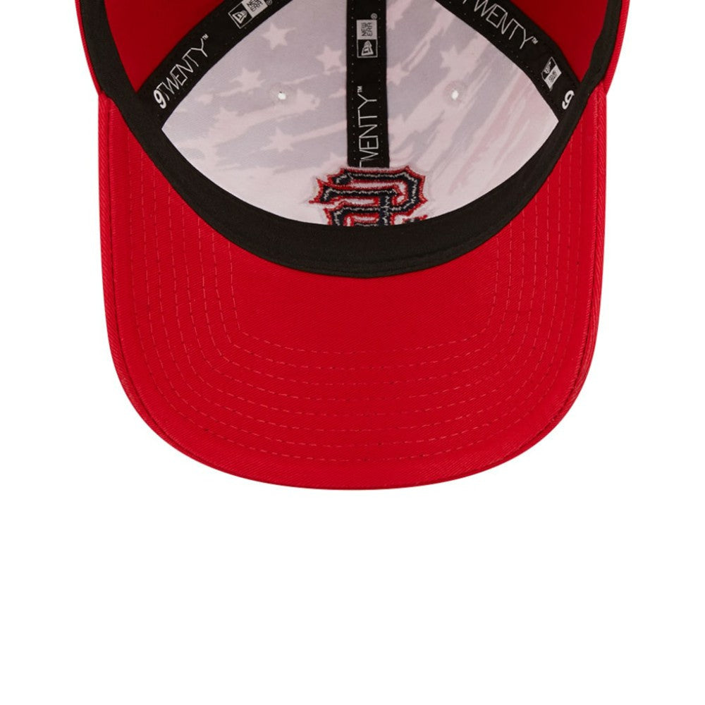 San Francisco Giants New Era 2022 4th of July 9TWENTY Adjustable Hat - Red Hats