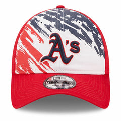 Athletics New Era 2022 4th of July 9TWENTY Adjustable Hat - Red Hats