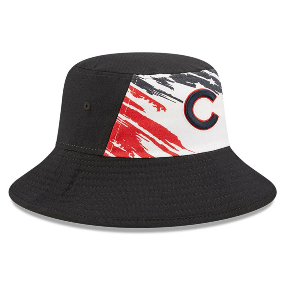 Chicago Cubs New Era 2022 4th of July Bucket Hat - Navy Hats