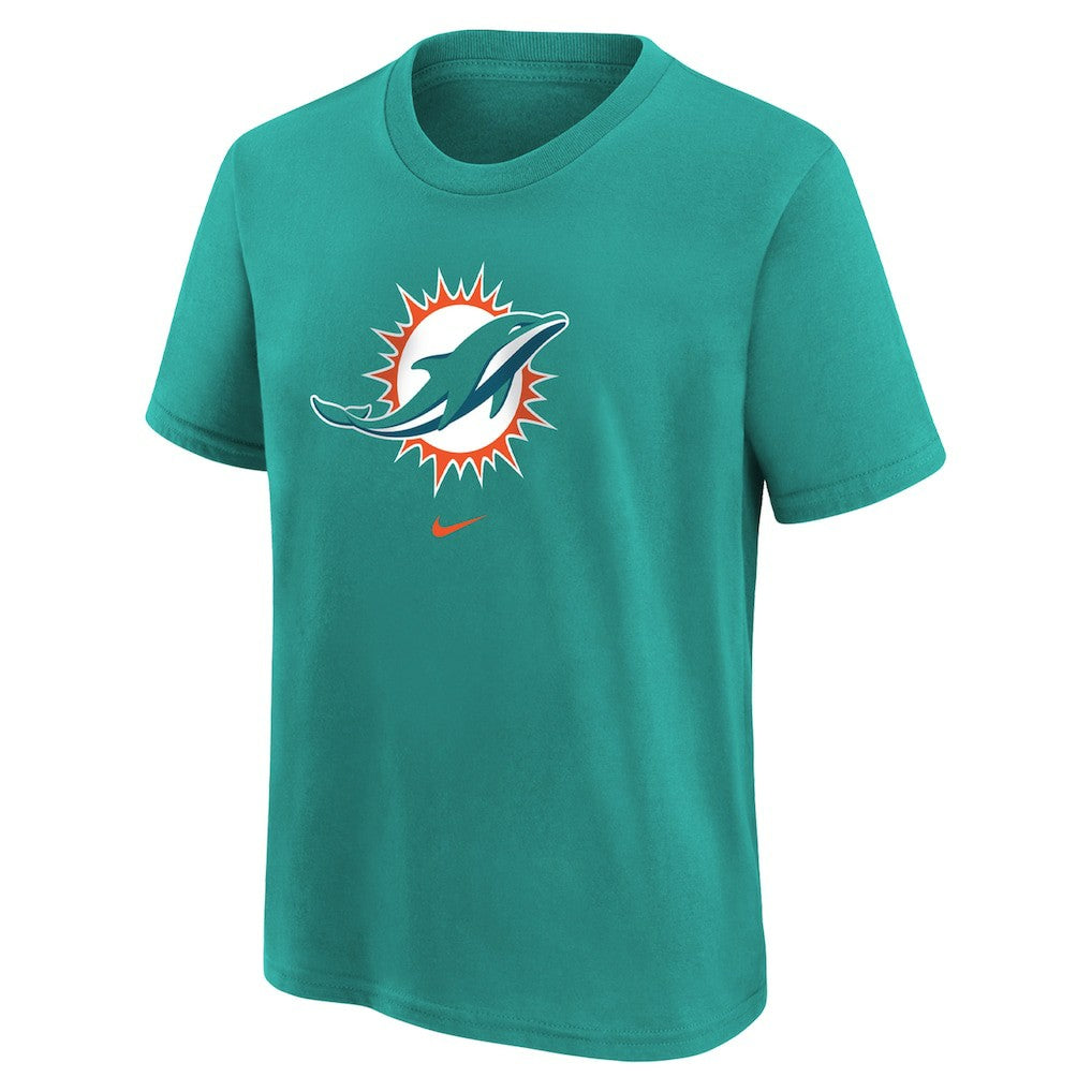 Miami Dolphins Preschool Team Wordmark T-Shirt Aqua
