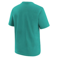 Miami Dolphins Preschool Team Wordmark T-Shirt Aqua