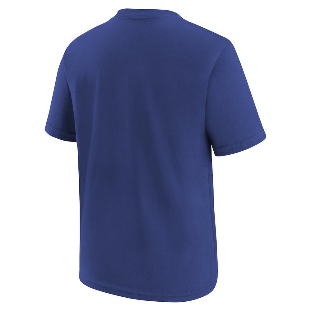 New York Giants Preschool Team Wordmark T-Shirt Royal