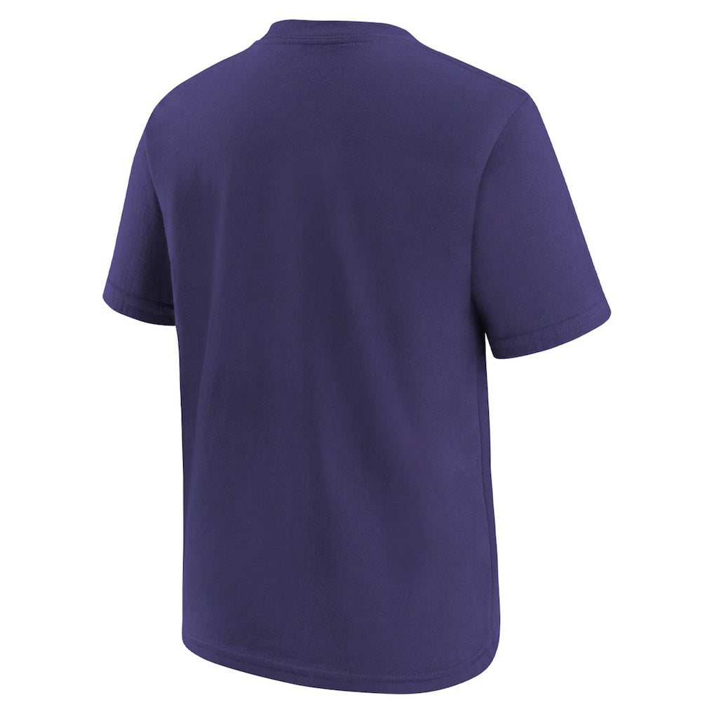 Baltimore Ravens Preschool Team Wordmark T-Shirt Purple
