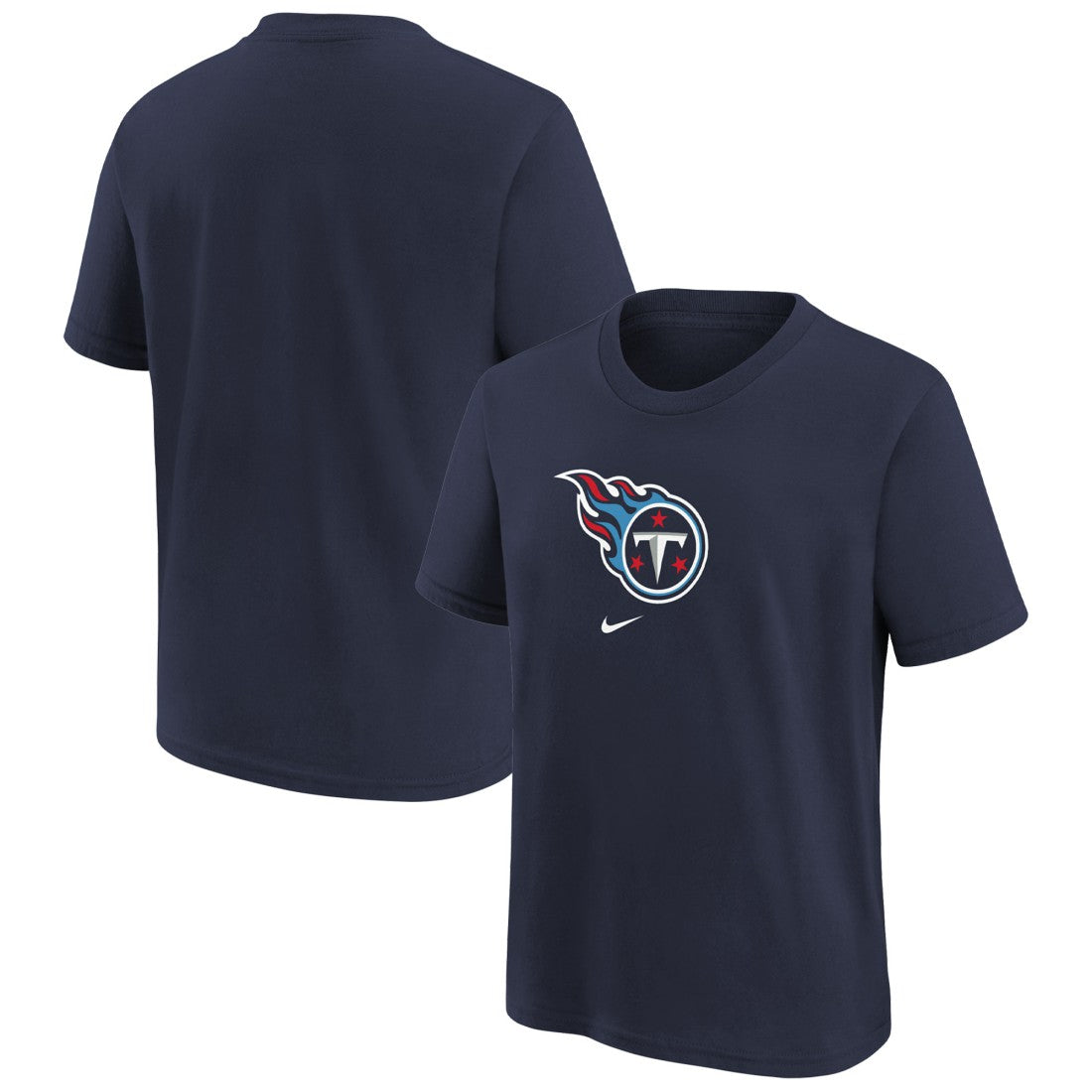 Tennessee Titans Preschool Team Wordmark T-Shirt Navy