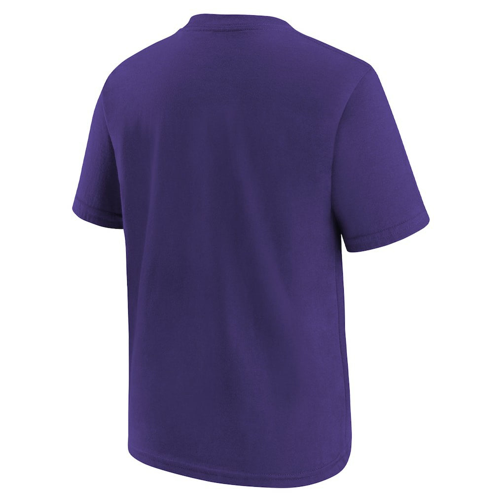 Minnesota Vikings Preschool Team Wordmark T-Shirt Purple