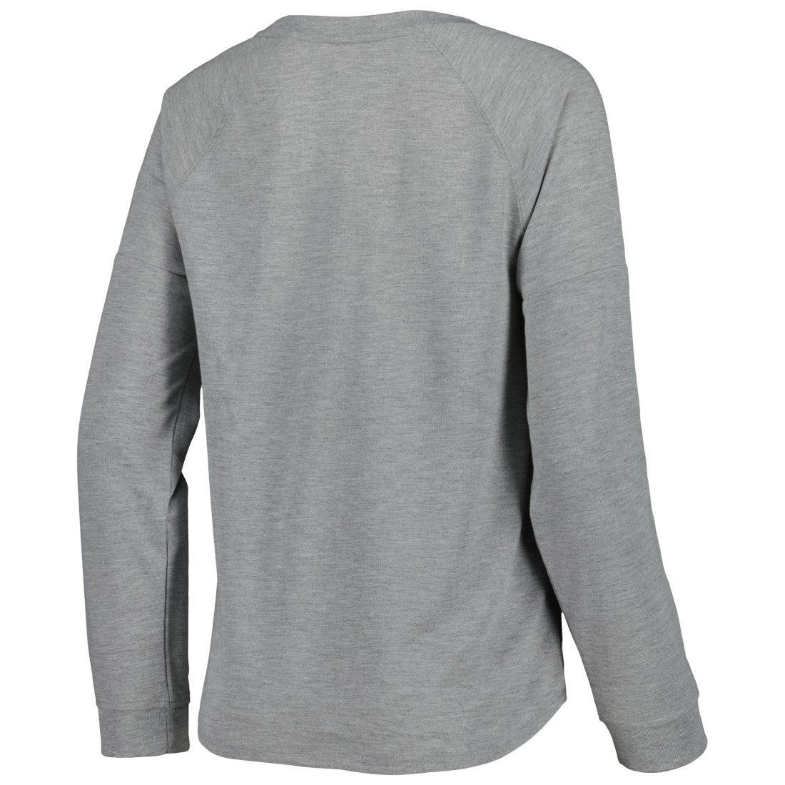 Tampa Bay Buccaneers Juniors All Striped Up Raglan Long Sleeve T-Shirt Heathered Gray
