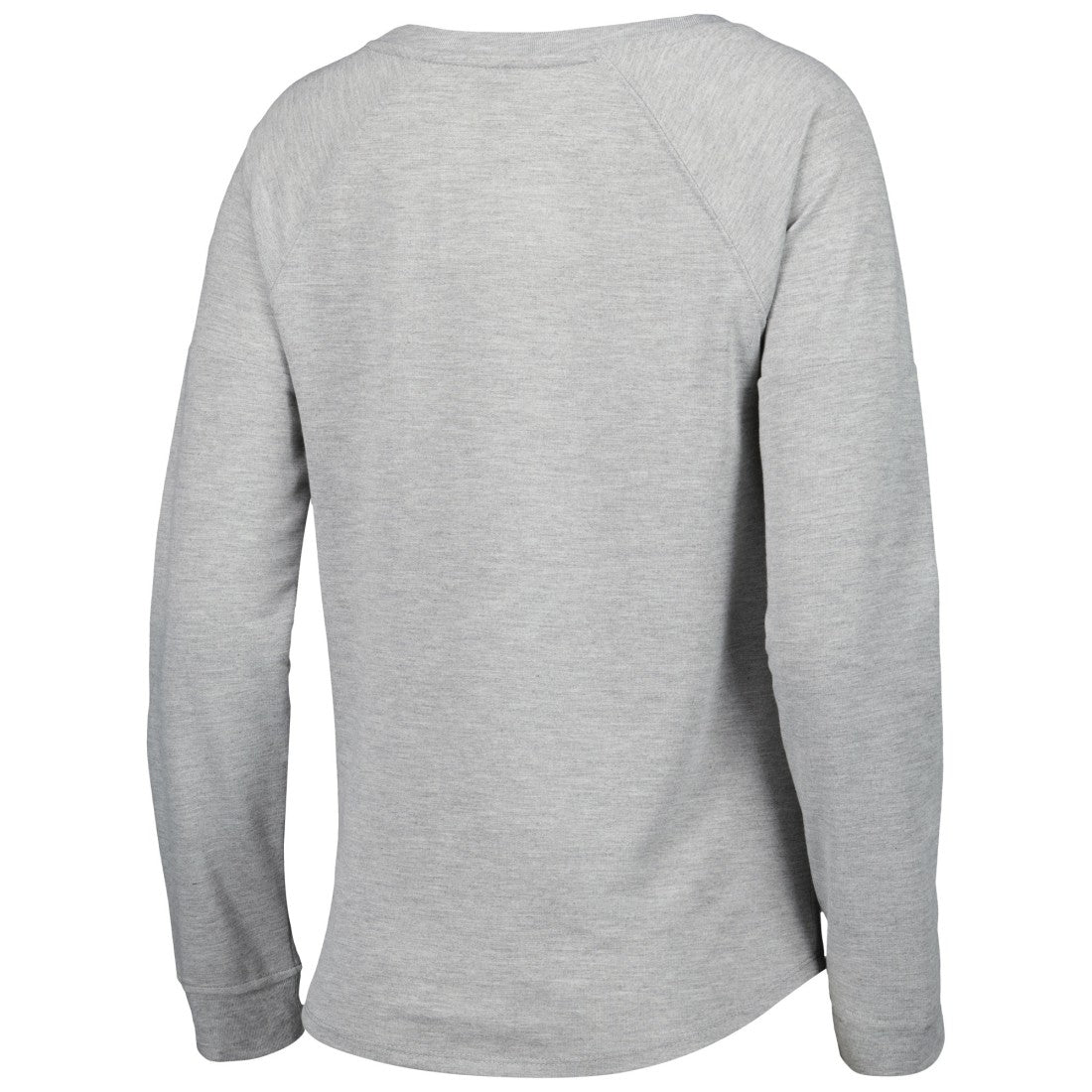 Seattle Seahawks Juniors All Striped Up Raglan Long Sleeve T-Shirt Heathered Gray