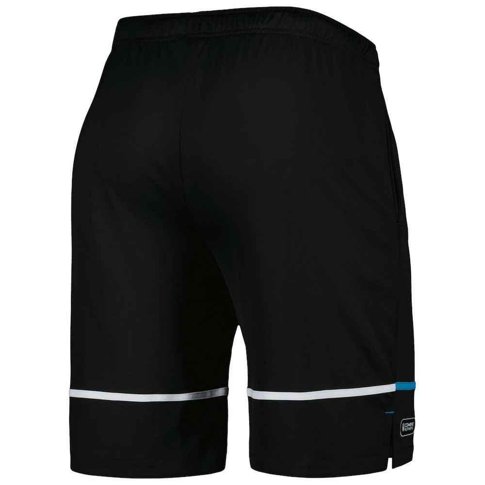 Carolina Panthers New Era Combine Authentic Rusher Training Shorts Black