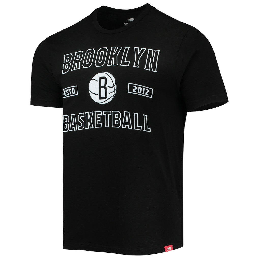 Brooklyn Nets Sportiqe Tri-Blend T-Shirt Black