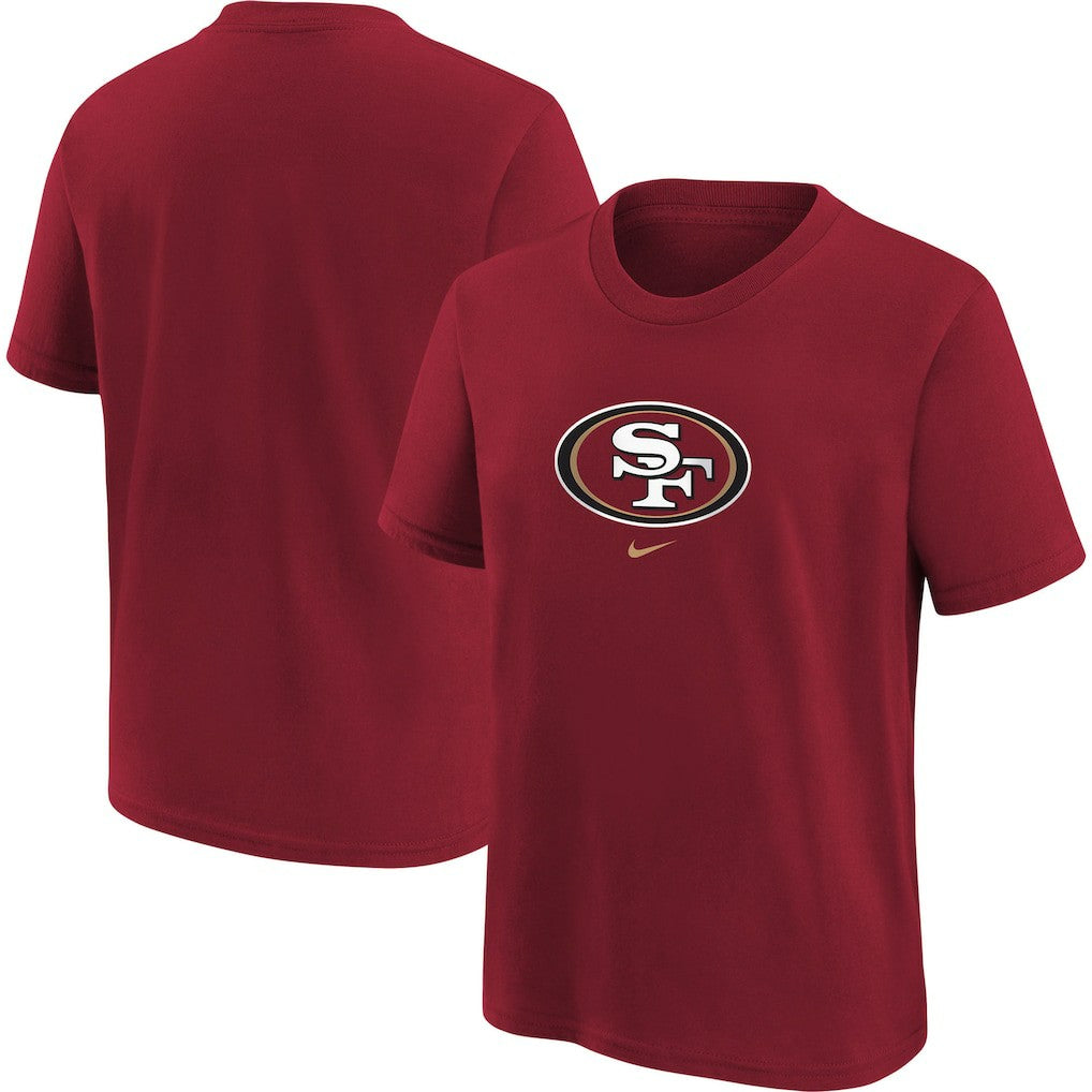 San Francisco 49ers Youth Logo T-Shirt Scarlet