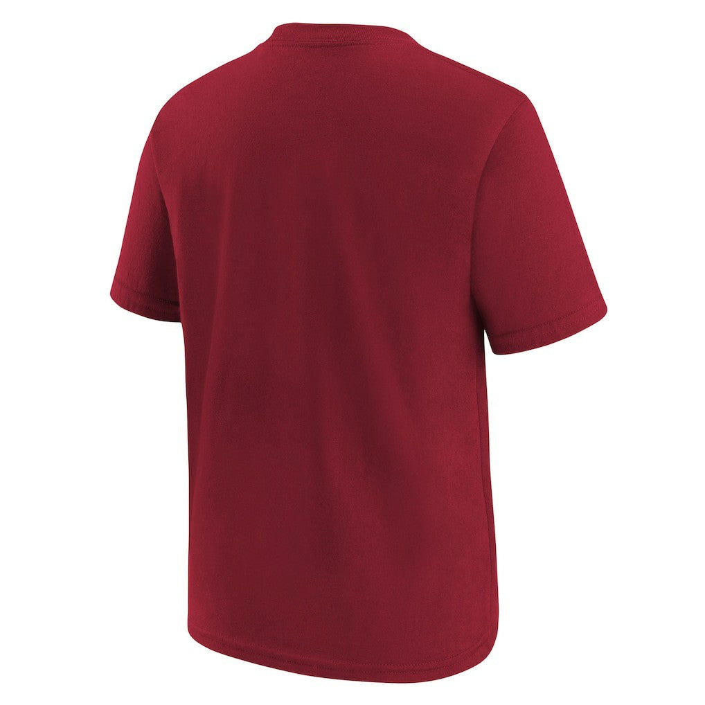 San Francisco 49ers Youth Logo T-Shirt Scarlet