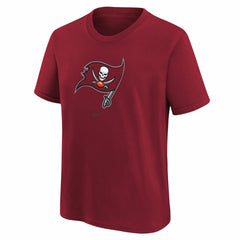Tampa Bay Buccaneers Youth Logo T-Shirt Red