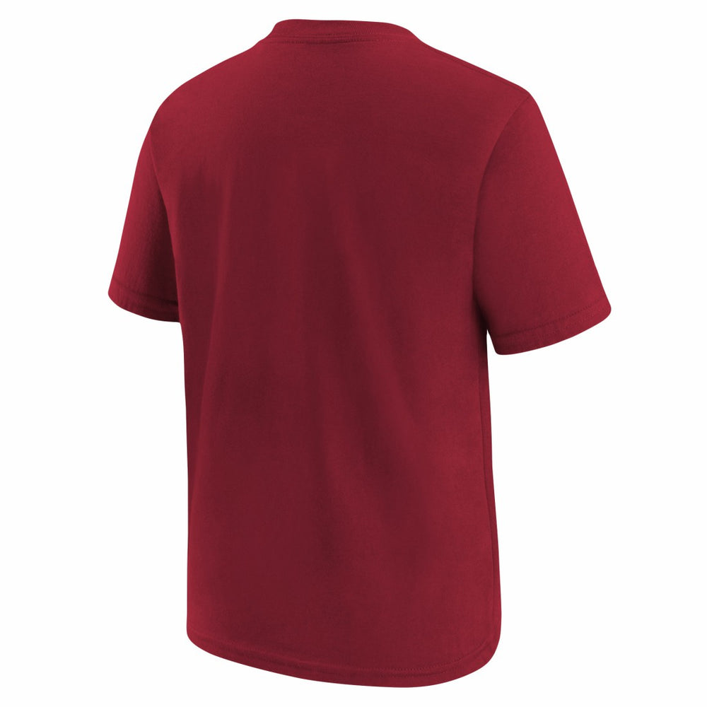 Tampa Bay Buccaneers Youth Logo T-Shirt Red