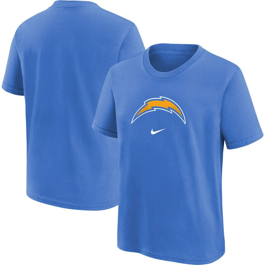 Los Angeles Chargers Youth Logo T-Shirt Powder Blue