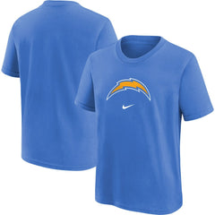 Los Angeles Chargers Youth Logo T-Shirt Powder Blue