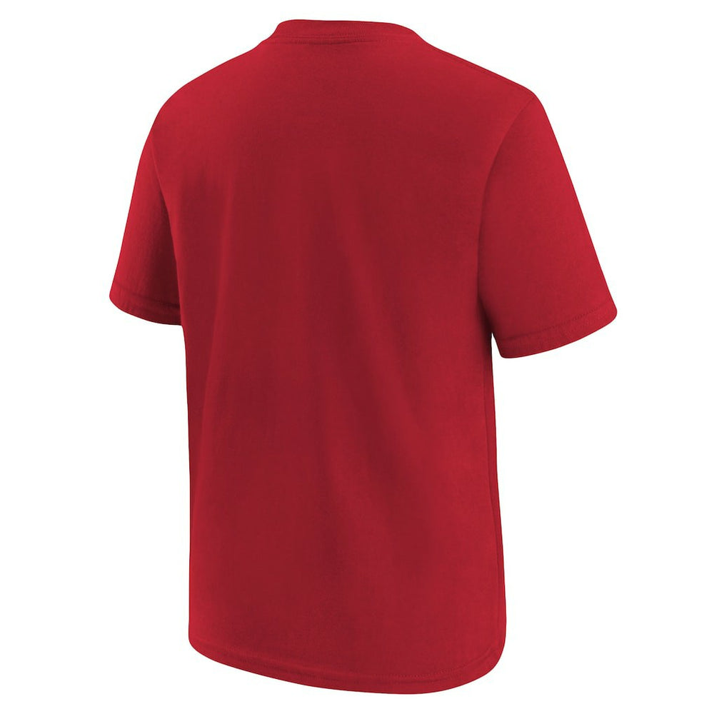 Kansas City Chiefs Youth Logo T-Shirt Red