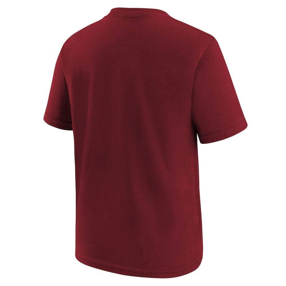 Washington Commanders Youth Logo T-Shirt Burgundy