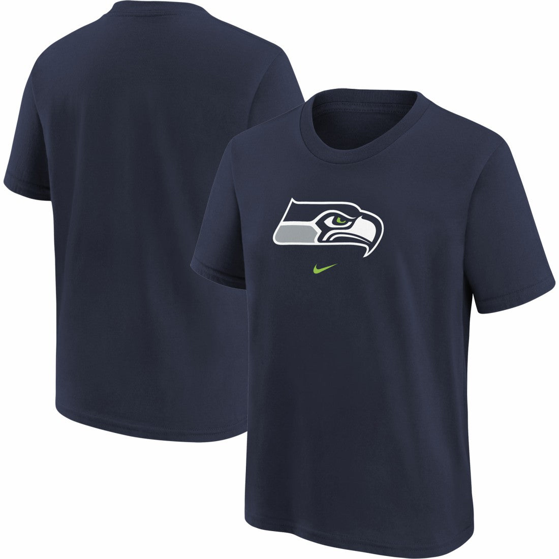 Seattle Seahawks Youth Logo T-Shirt Navy