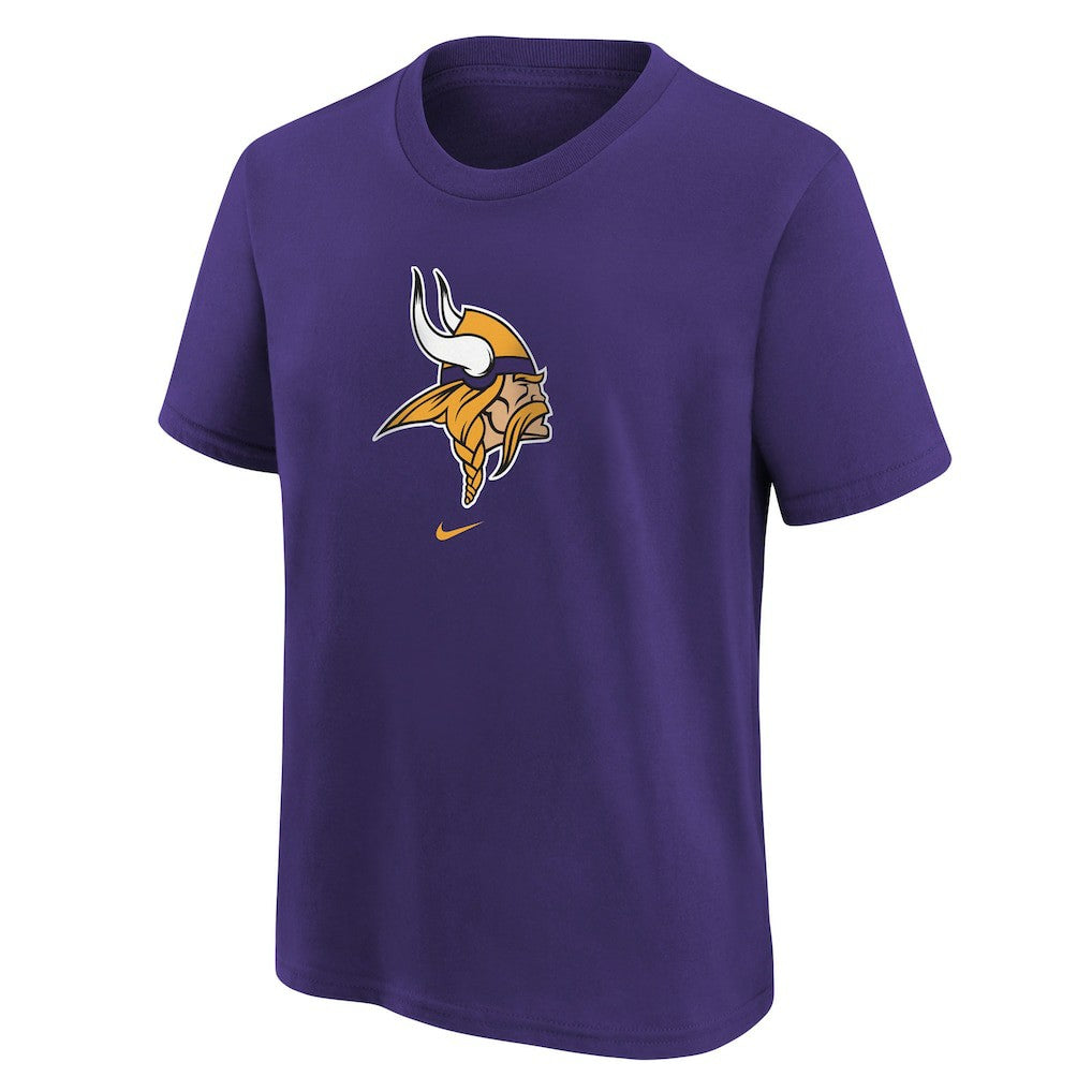 Minnesota Vikings Youth Logo T-Shirt Purple