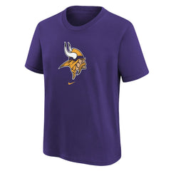 Minnesota Vikings Youth Logo T-Shirt Purple