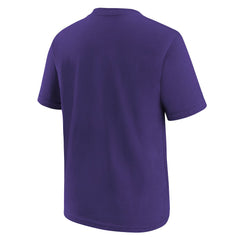 Minnesota Vikings Youth Logo T-Shirt Purple