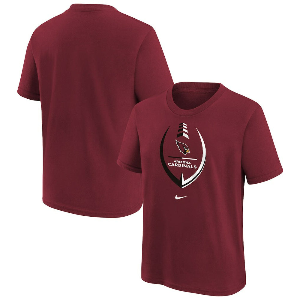 Arizona Cardinals Girls Preschool Icon T-Shirt Cardinal
