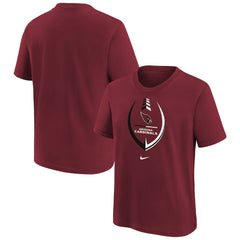Arizona Cardinals Girls Preschool Icon T-Shirt Cardinal