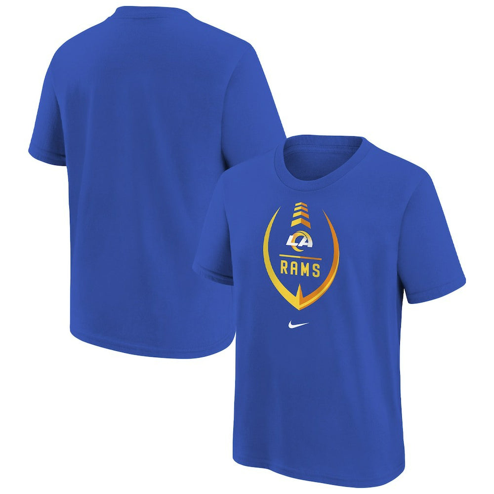 Los Angeles Rams Girls Preschool Icon T-Shirt Royal