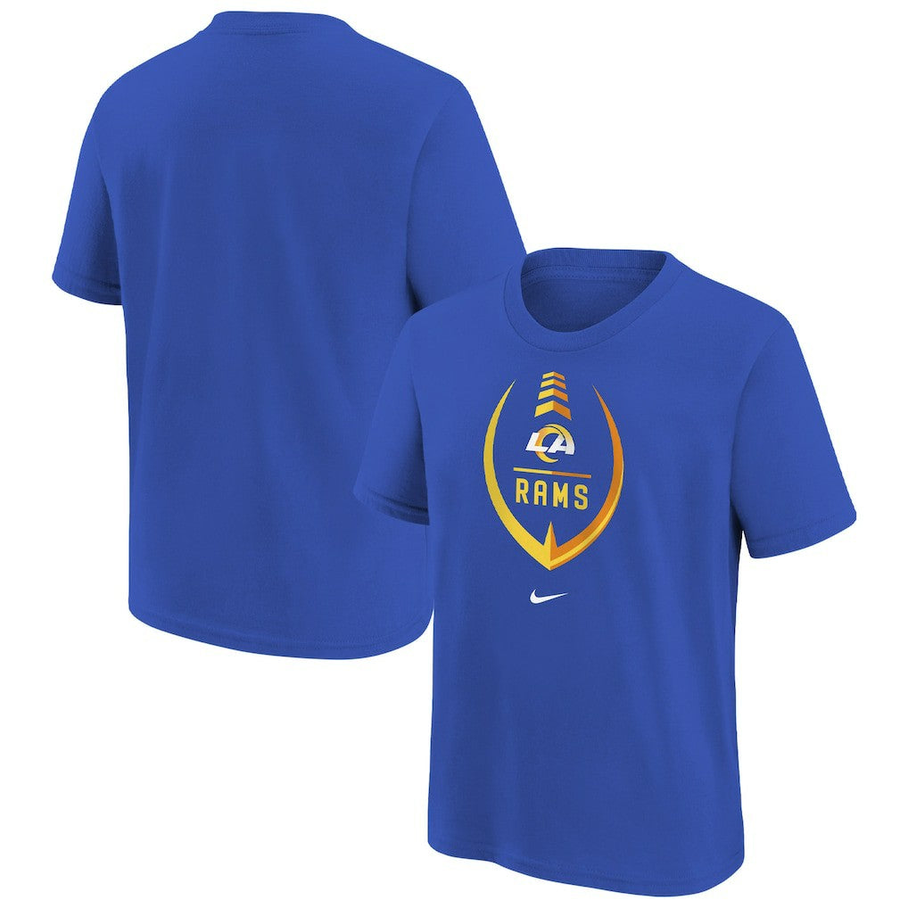 Los Angeles Rams Girls Preschool Icon T-Shirt Royal