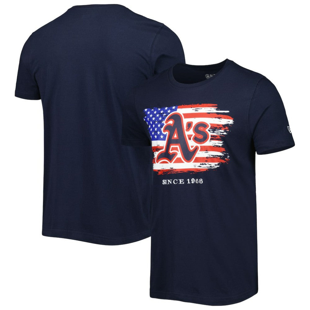 Athletics New Era 4th of July Jersey T-Shirt - Navy Jerseys