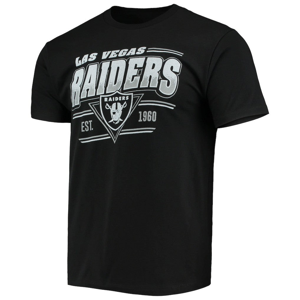 Las Vegas Raiders Junk Food Throwback T-Shirt Black