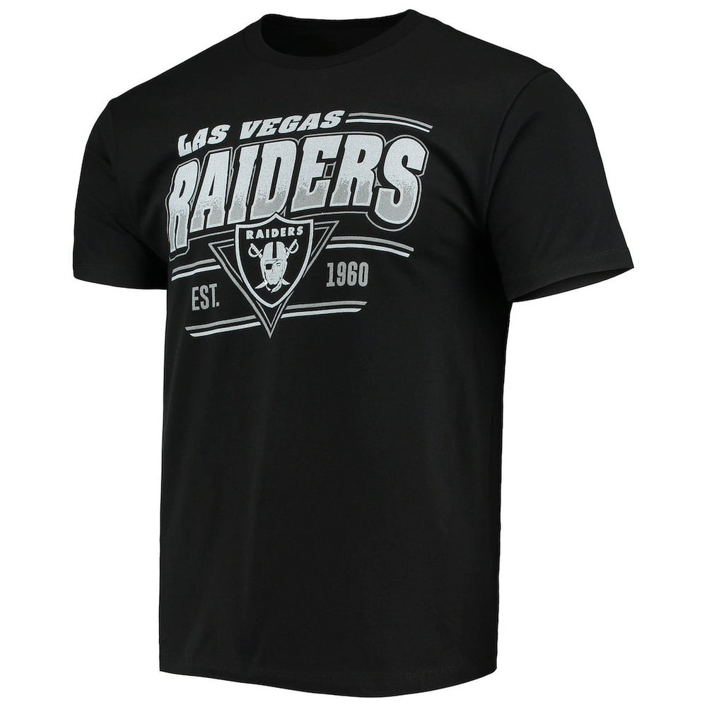 Las Vegas Raiders Junk Food Throwback T-Shirt Black