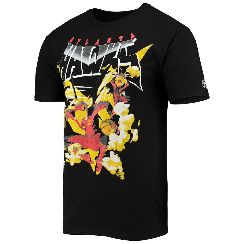 Atlanta Hawks NBA x McFlyy Identify Artist Series T-Shirt Black