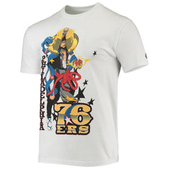 Philadelphia 76ers NBA x McFlyy Identify Artist Series T-Shirt White