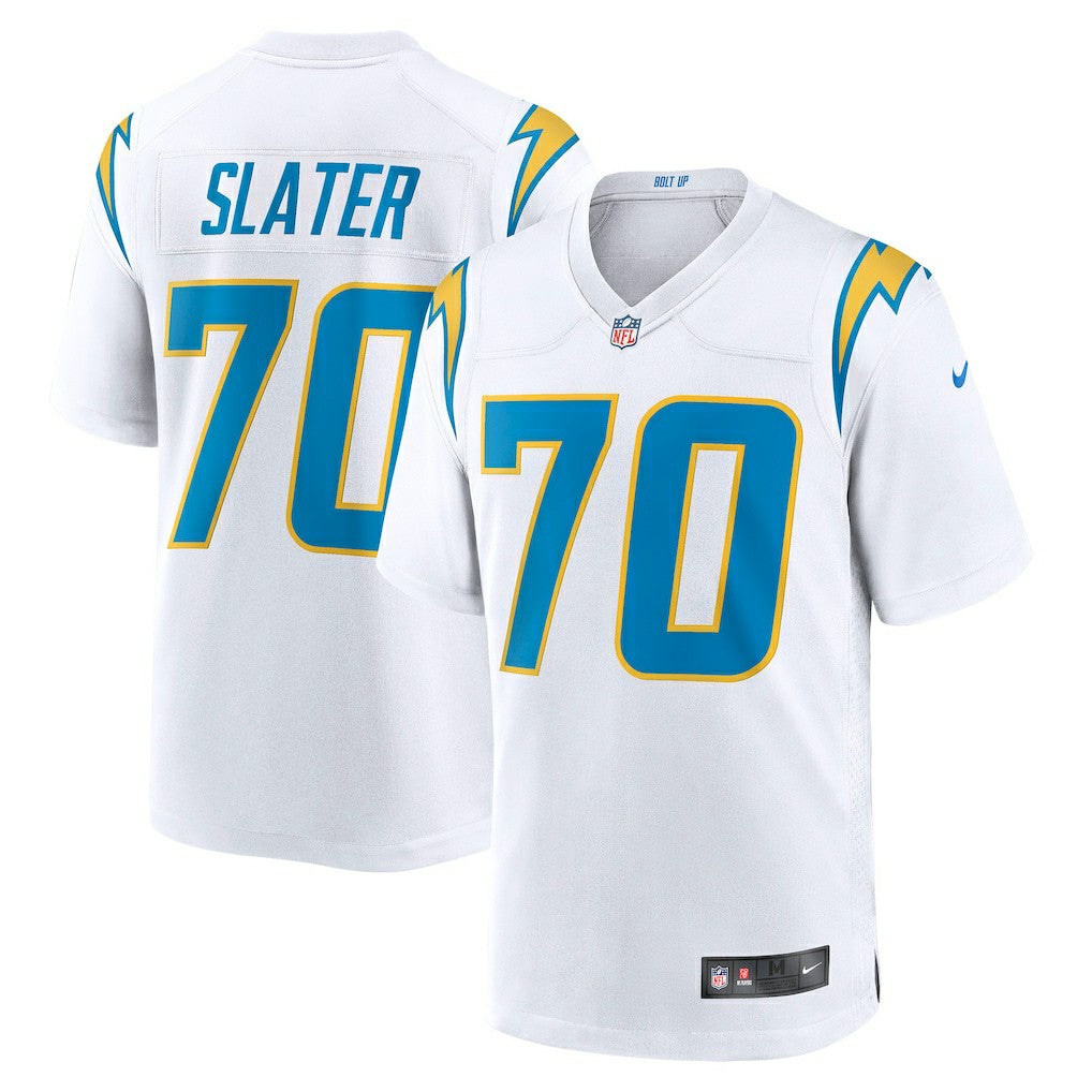Rashawn Slater Los Angeles Chargers Game Jersey White