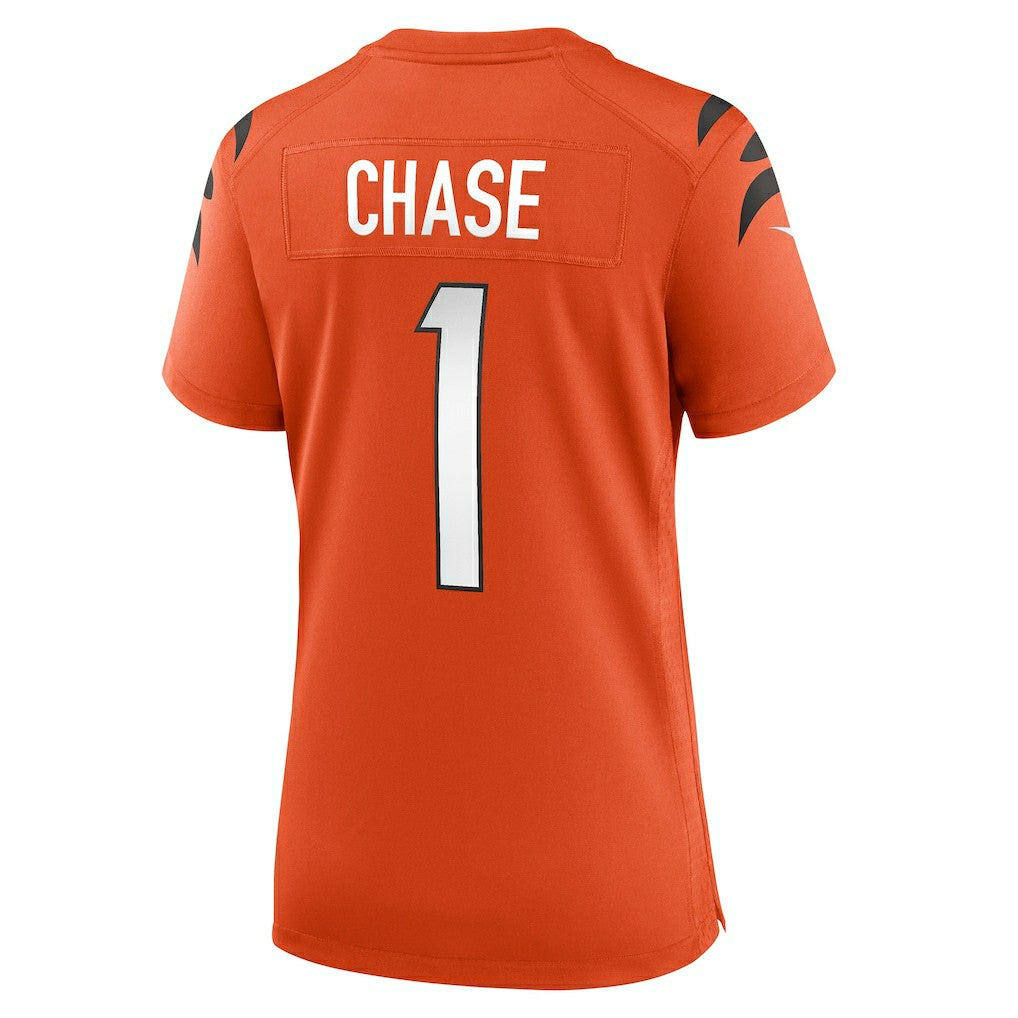 Ja'Marr Chase Cincinnati Bengals Women's Alternate Game Jersey Orange