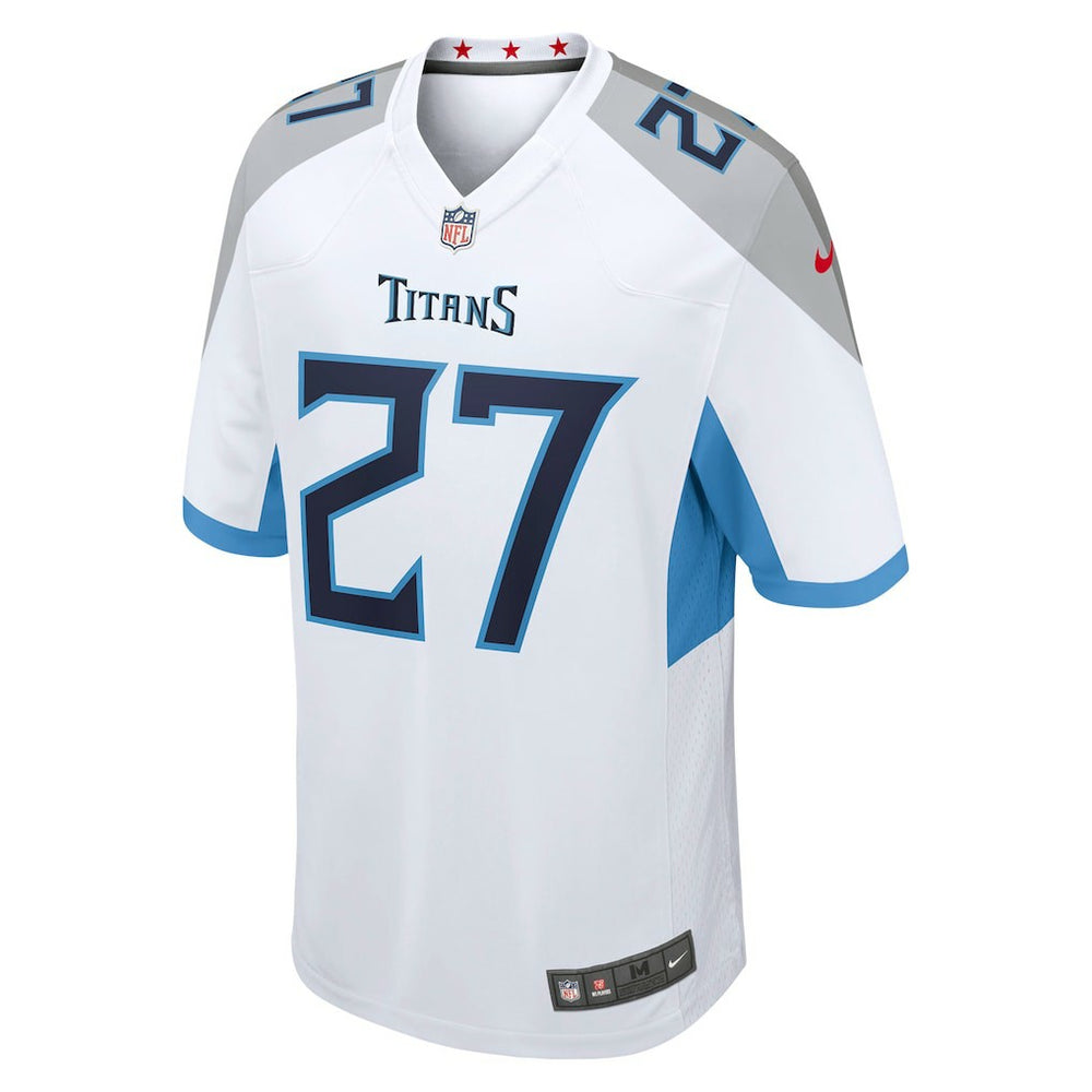 Eddie George Tennessee Titans Retired Player Game Jersey White