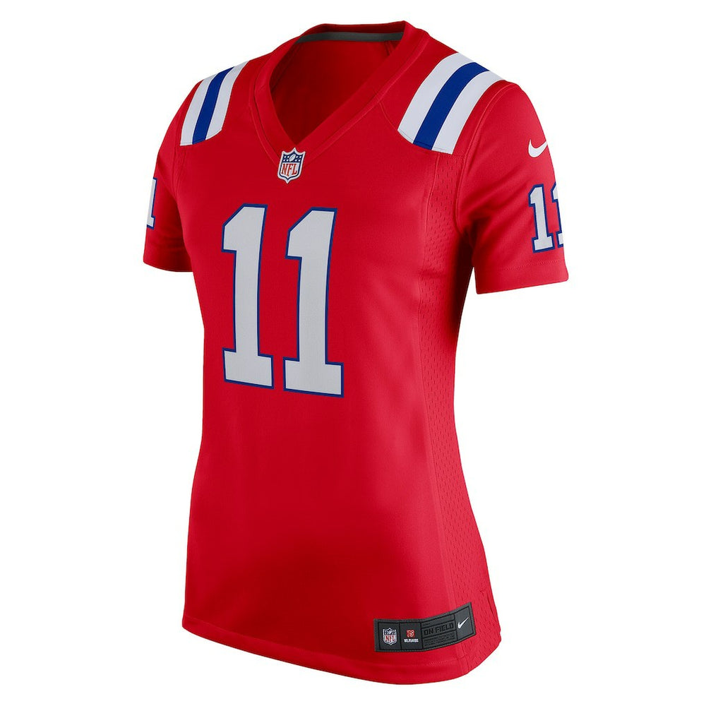 NFL Drew Bledsoe New England Patriots Women's Retired Game Jersey - Red