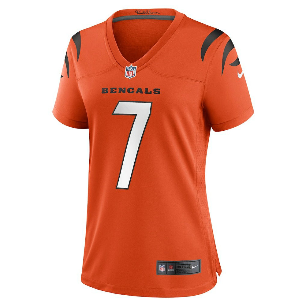 Boomer Esiason Cincinnati Bengals Women's Retired Game Jersey Orange