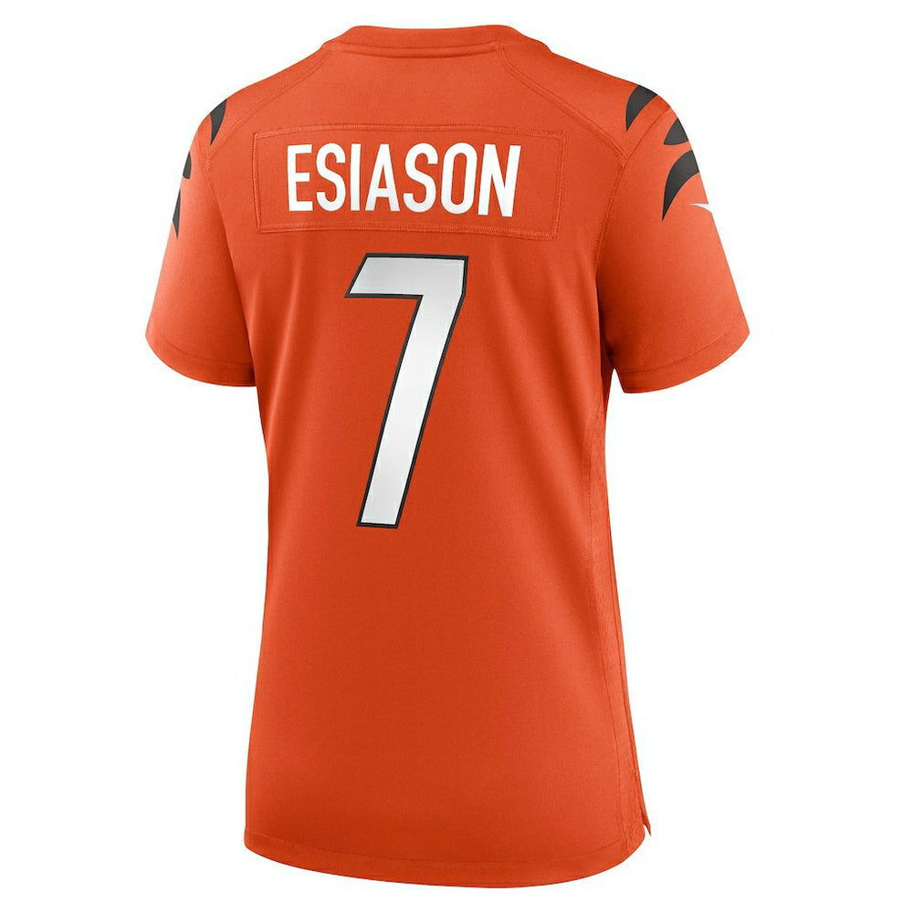 Boomer Esiason Cincinnati Bengals Women's Retired Game Jersey Orange