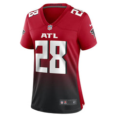 Warrick Dunn Atlanta Falcons Women's Retired Game Jersey Red
