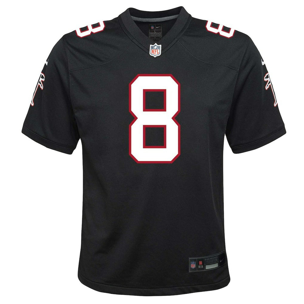 Kyle Pitts Sr. Atlanta Falcons Youth Game Jersey Black