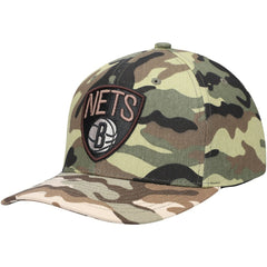 Brooklyn Nets Woodland Desert Snapback Hat Camo