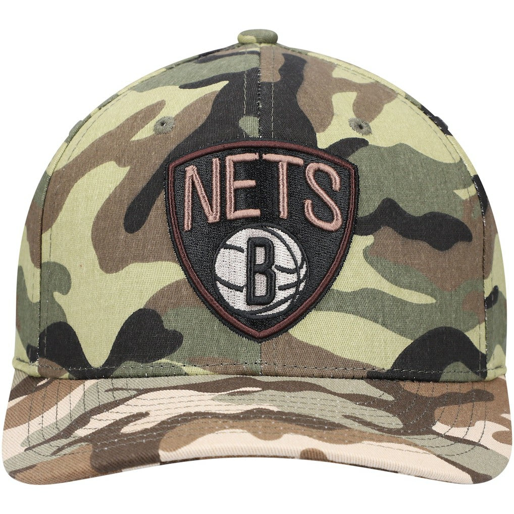 Brooklyn Nets Woodland Desert Snapback Hat Camo