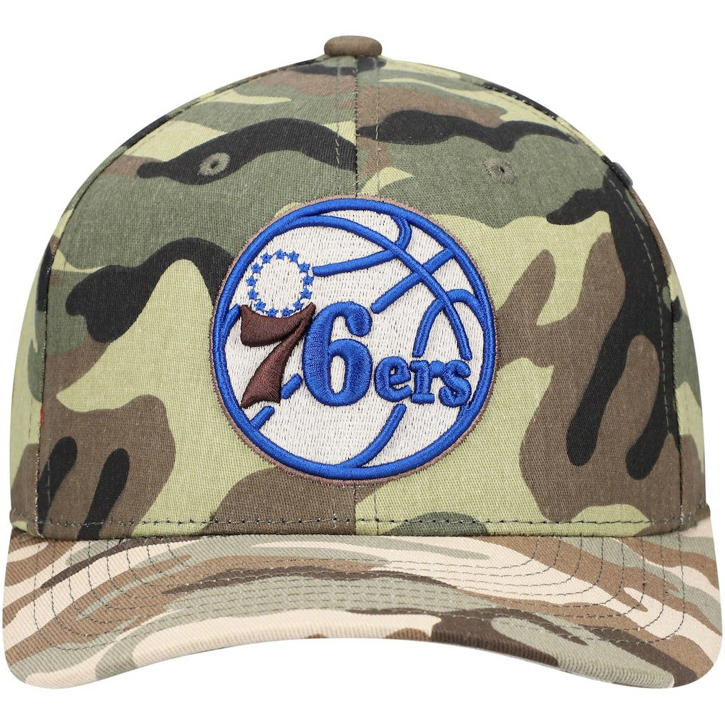 Philadelphia 76ers Woodland Desert Snapback Hat Camo