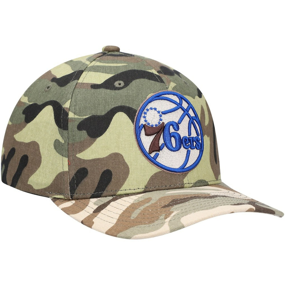 Philadelphia 76ers Woodland Desert Snapback Hat Camo