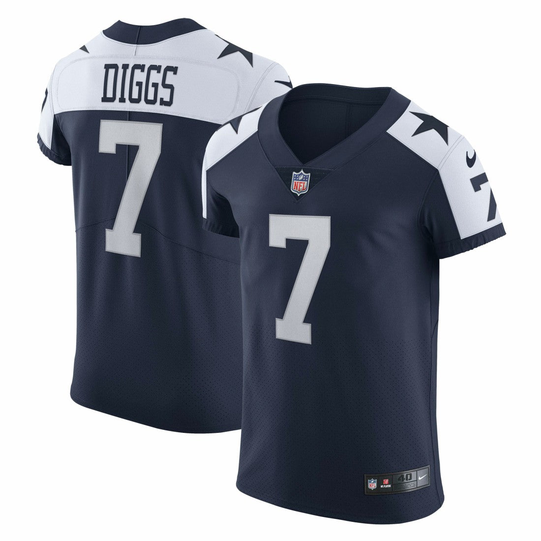 Trevon Diggs Dallas Cowboys Alternate Vapor Elite Jersey Navy