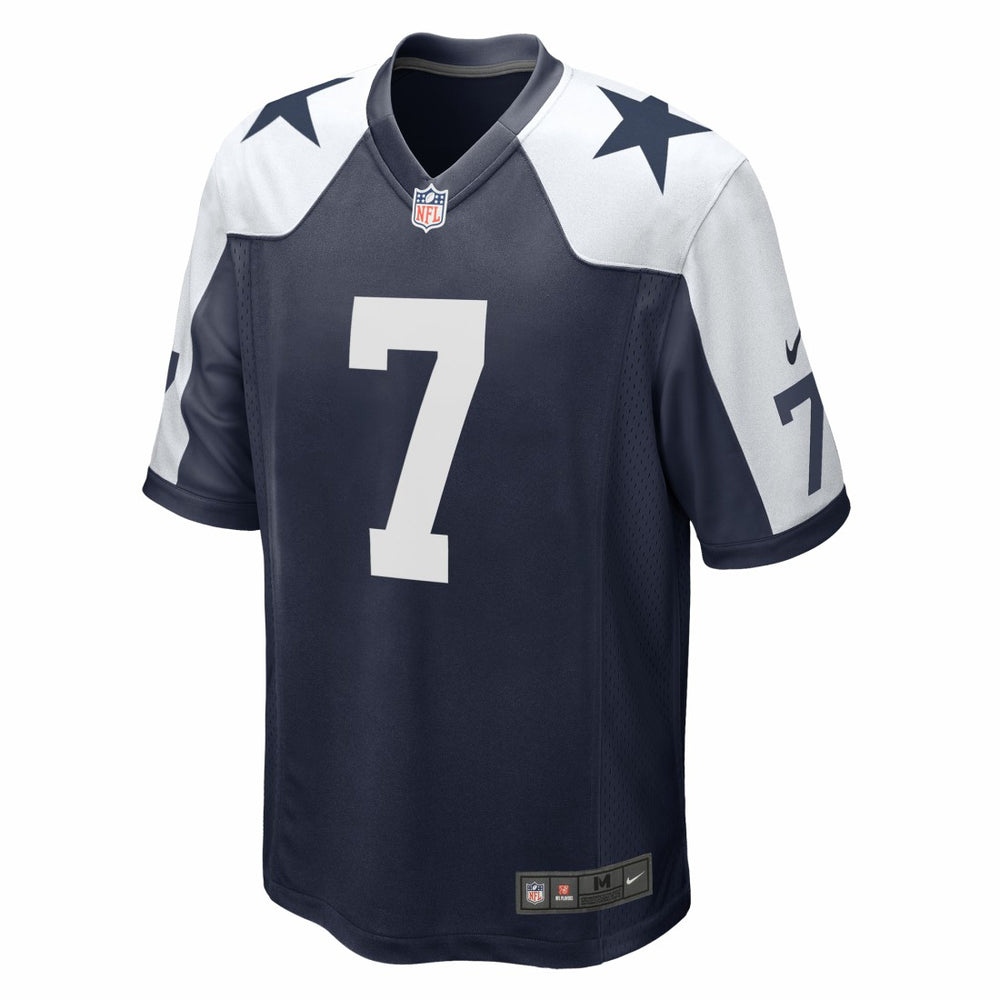 Trevon Diggs Dallas Cowboys Alternate Game Team Jersey Navy
